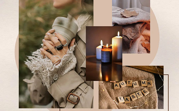 奶茶色微水泥，涂抹秋冬氛圍感