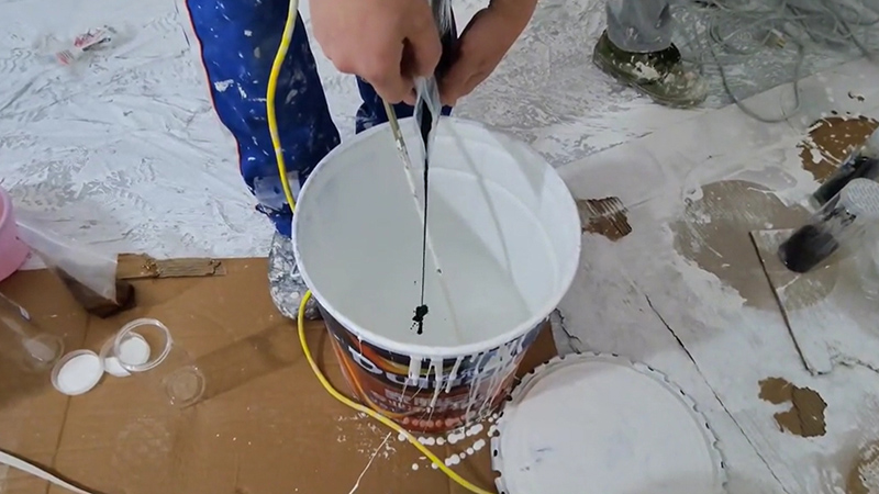 黑色乳膠漆怎么調出來?